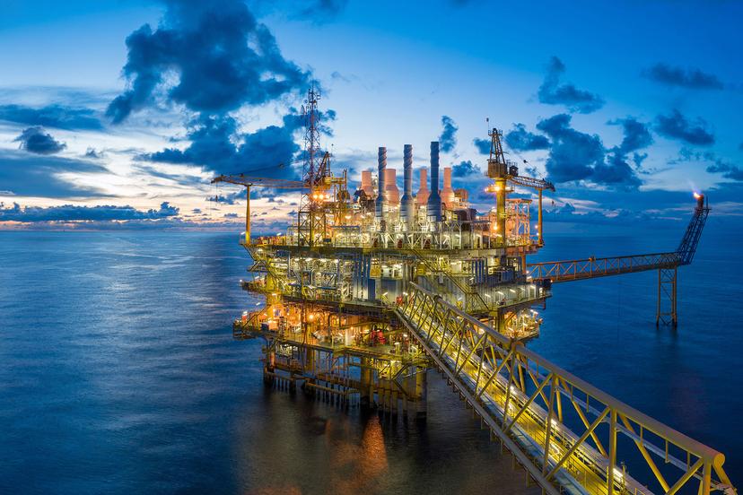 Oil and gas industrial facility